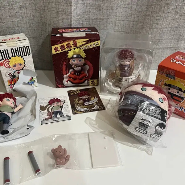 [BUNJANG] Naruto Gaara Doll Figure Goods Bundle Set / 나루토 가아라 인형 피규어 굿즈 세트