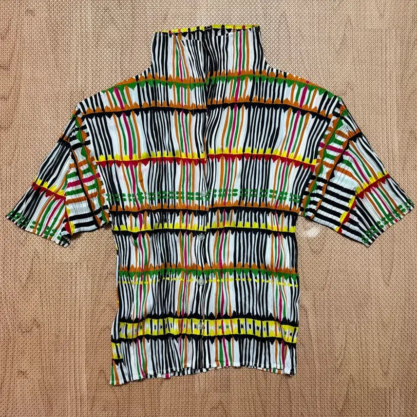 [BUNJANG] Pleats Please Short Sleeve Shirt Size 3 / 플리츠플리즈 반팔셔츠 3사이즈 정품