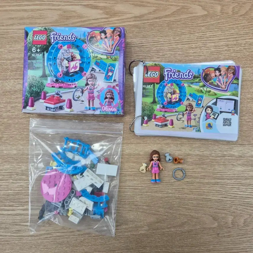 [BUNJANG] LEGO Friends Olivia's Spinning Lily Pad 41383 Building Set / (특가) 레고 프렌즈 올리비아 회전목마 41383