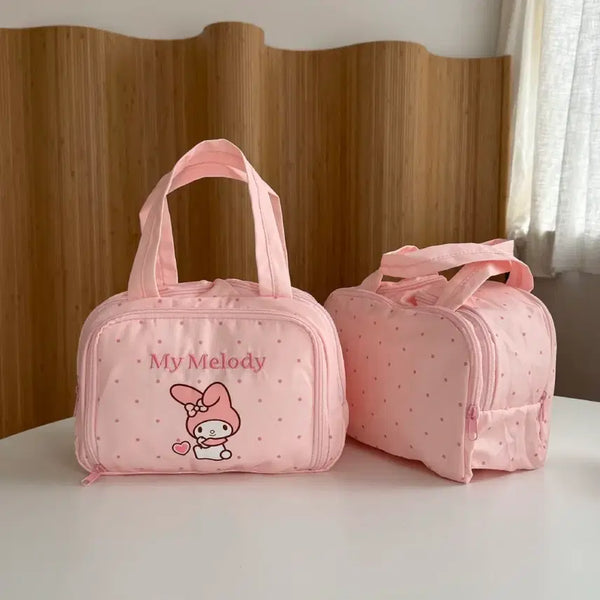 [BUNJANG] Sanrio My Melody Large Pouch Tote Bag / 산리오 마이멜로디 대용량 파우치 토트백