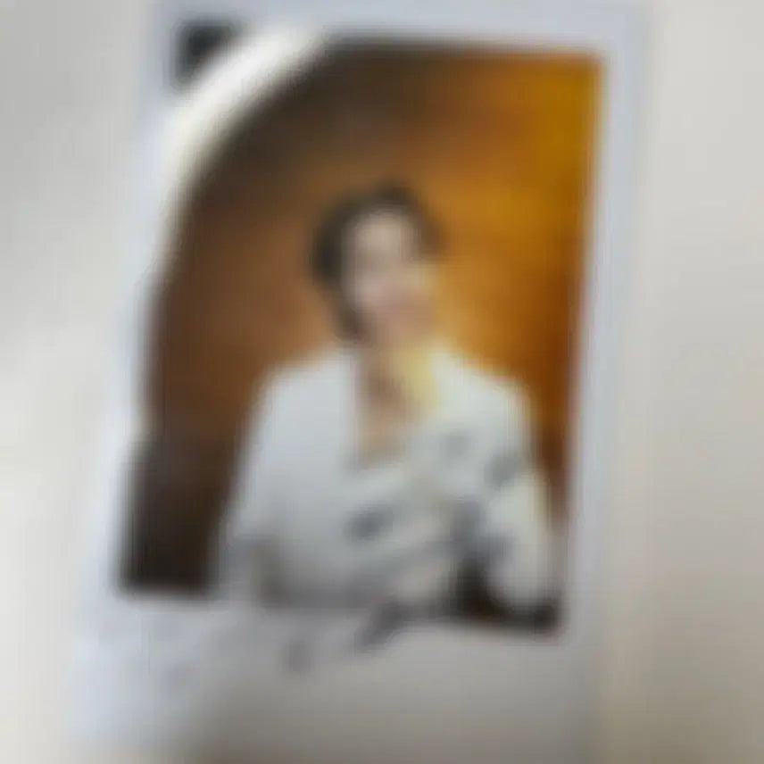 [BUNJANG] A.C.E Junhee Signed Polaroid Photo / 에이스 준희 박준희 솔로 활동 싸인 폴라 양도