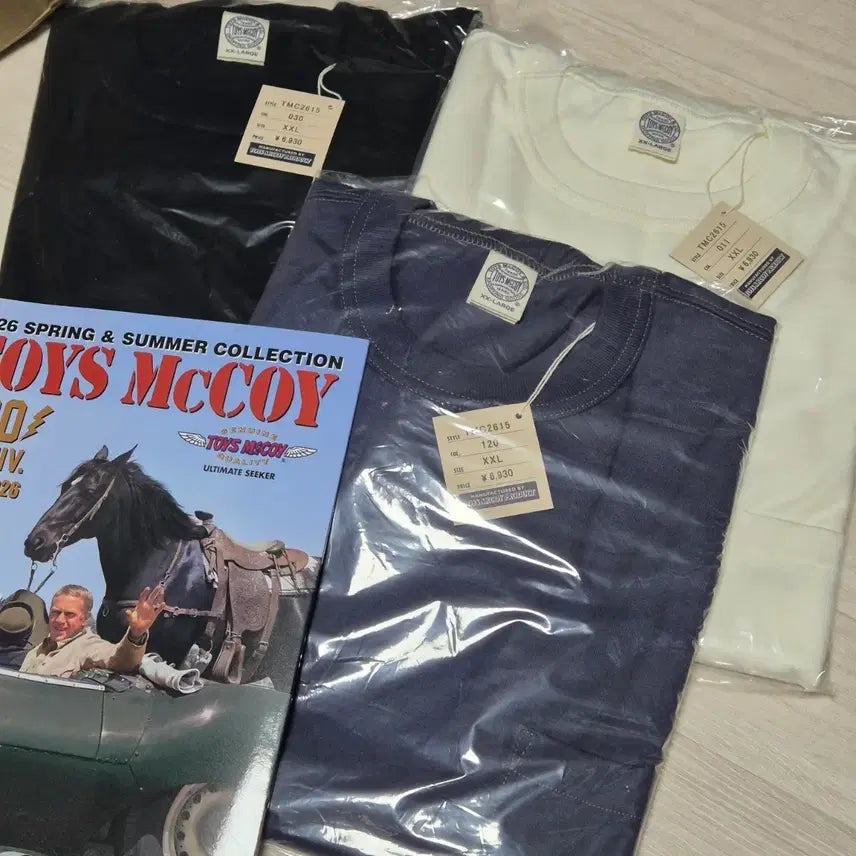 [BUNJANG] Toys McCoy THE GREAT AMERICAN HERO POCKET TEE 3 Colors XXL / 토이즈 맥코이 반팔 티셔츠 3종 XXL