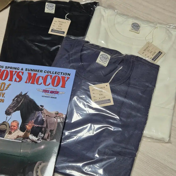 [BUNJANG] Toys McCoy THE GREAT AMERICAN HERO POCKET TEE 3 Colors XXL / 토이즈 맥코이 반팔 티셔츠 3종 XXL