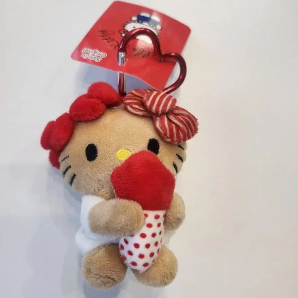 [BUNJANG] Sanrio Hello Kitty Plush Keychain / 산리오 헬로키티 봉제 인형 키링