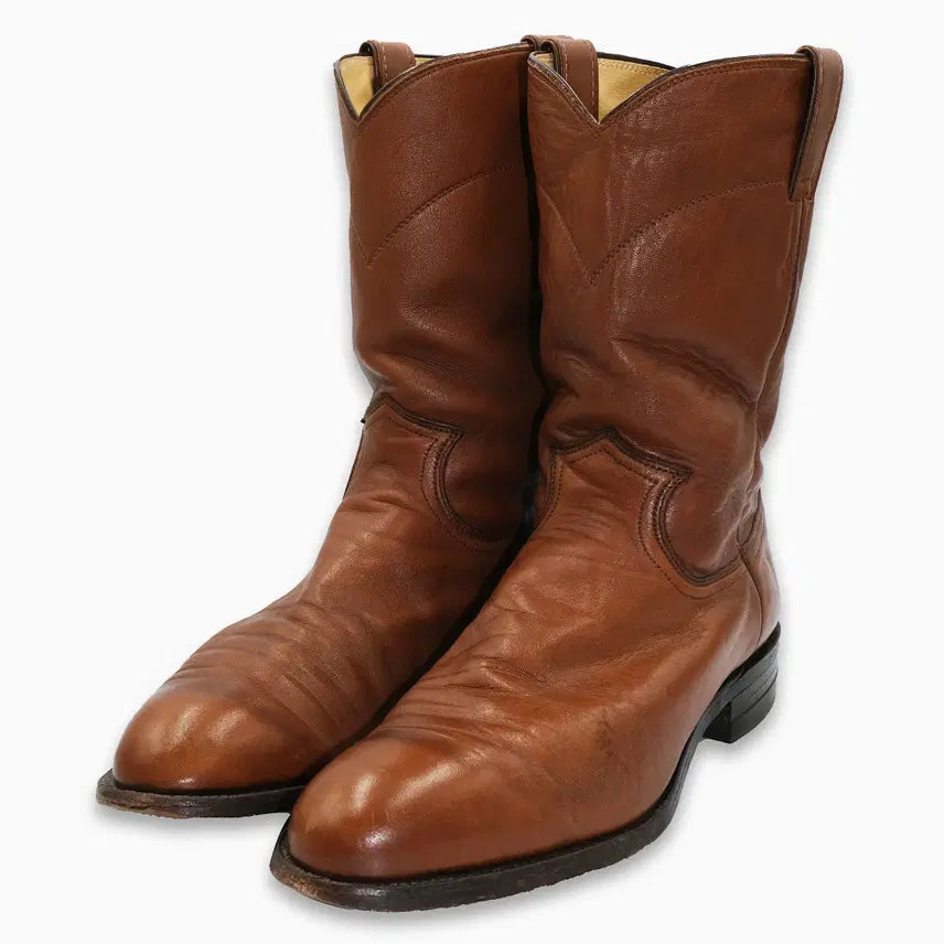 [BUNJANG] Justin Western Leather Boots 9D (270) / 빈티지 저스틴 웨스턴 레더 부츠 9D(270)사이즈 BT27035