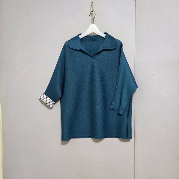[BUNJANG] Daks Loose Pleats T-Shirt N7007 / 닥스 루즈한 플리츠 티셔츠 n7007