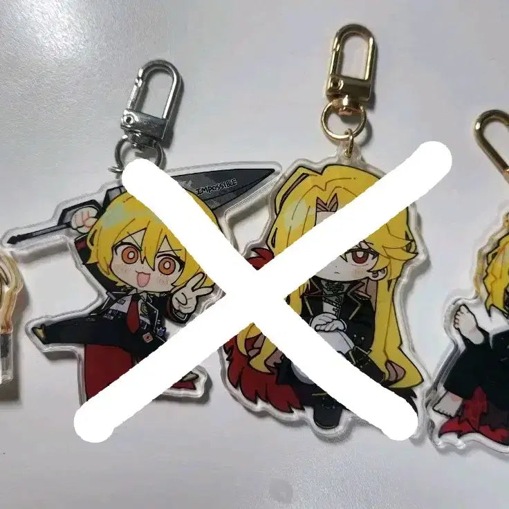 [BUNJANG] Limbus Company Don Quixote Acrylic Keyring / 림버스컴퍼니 림컴 돈키호테 아크릴 키링