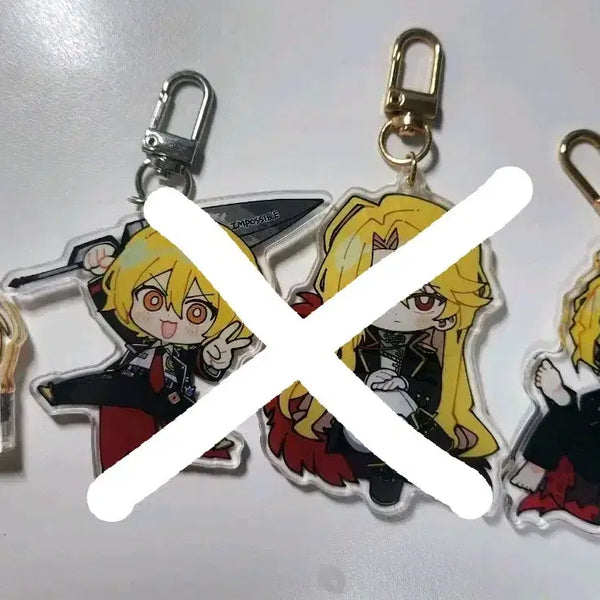 [BUNJANG] Limbus Company Don Quixote Acrylic Keyring / 림버스컴퍼니 림컴 돈키호테 아크릴 키링
