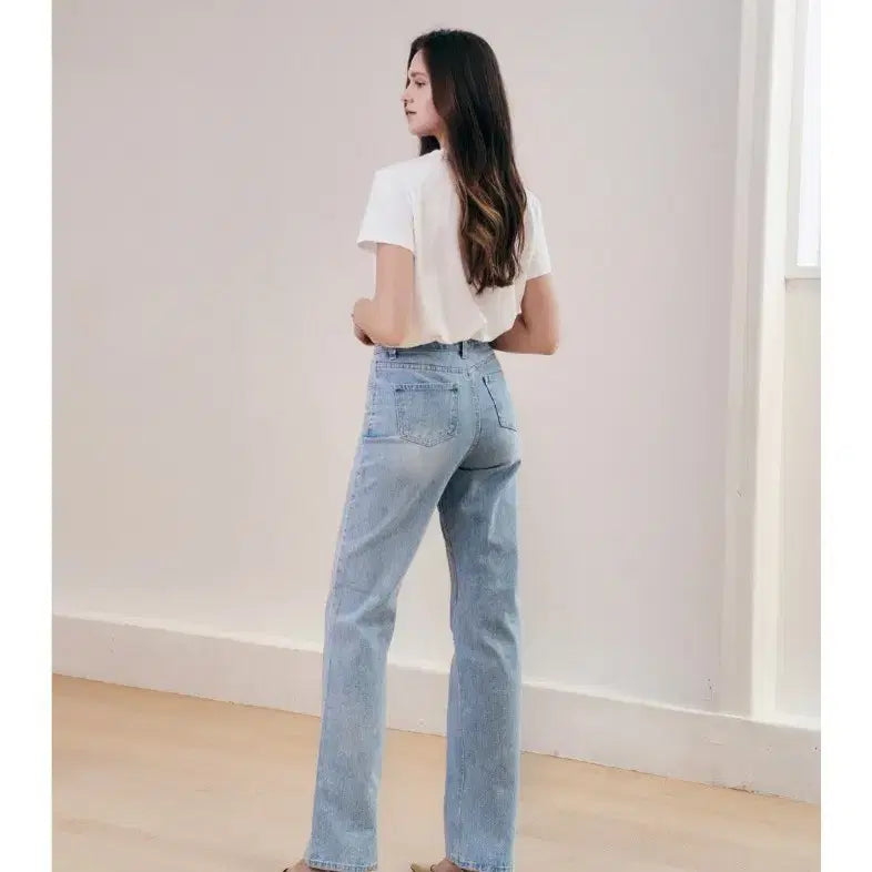 [BUNJANG] Blancho Light Wash Jeans S / 블랑쇼 연청바지 s