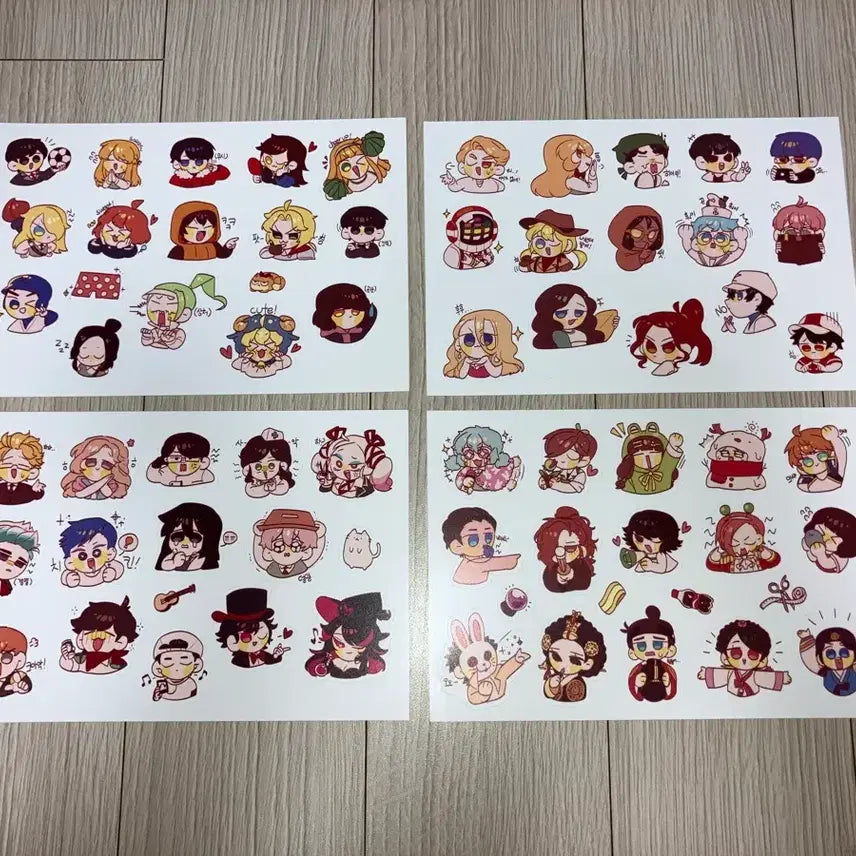 [BUNJANG] Gyoryang Zombie High Sticker Bundle Set / 교량님 좀비고 스티커 일괄 양도