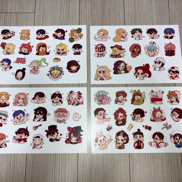 [BUNJANG] Gyoryang Zombie High Sticker Bundle Set / 교량님 좀비고 스티커 일괄 양도