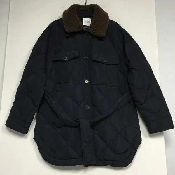 [BUNJANG] Studio Tomboy Belted Quilted Down Padding Jacket / 스튜디오톰보이 벨티드 퀼팅 다운 패딩 F