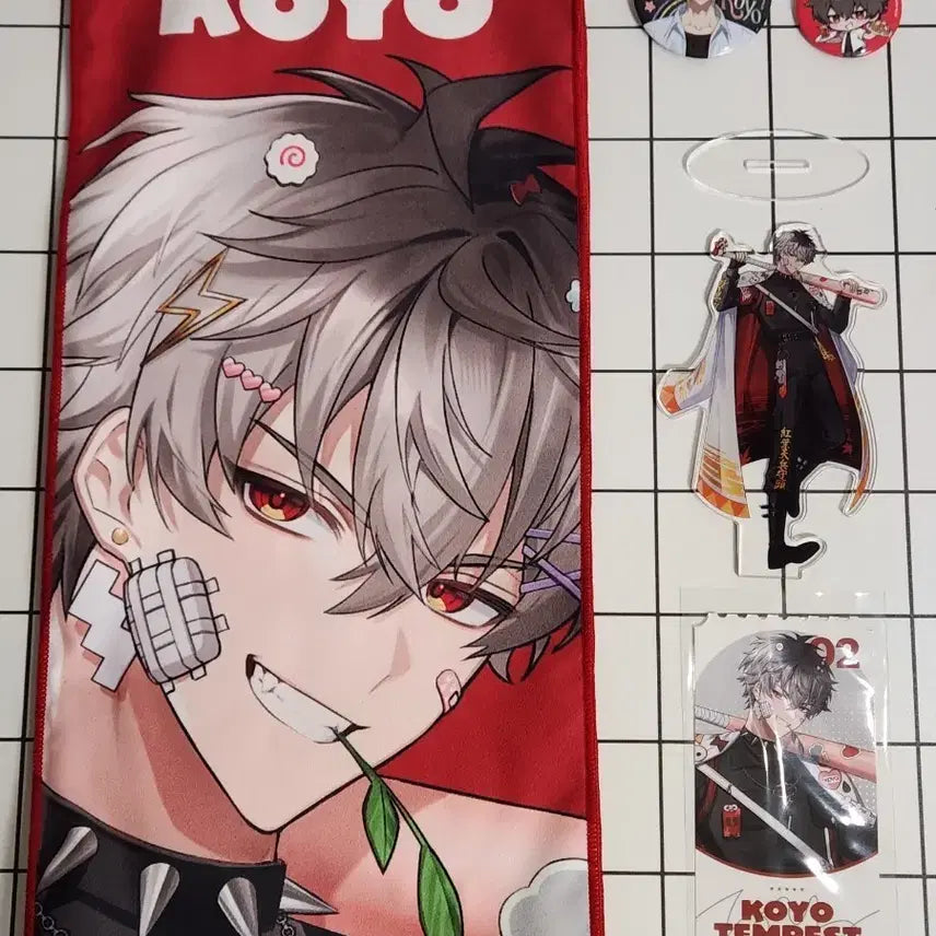 [BUNJANG] Scochism Koyo Rawby Slogan, Acestar, Badge Bundle Set / 스코시즘 코요 라뷰 슬로건,아크스타,뱃지 일괄