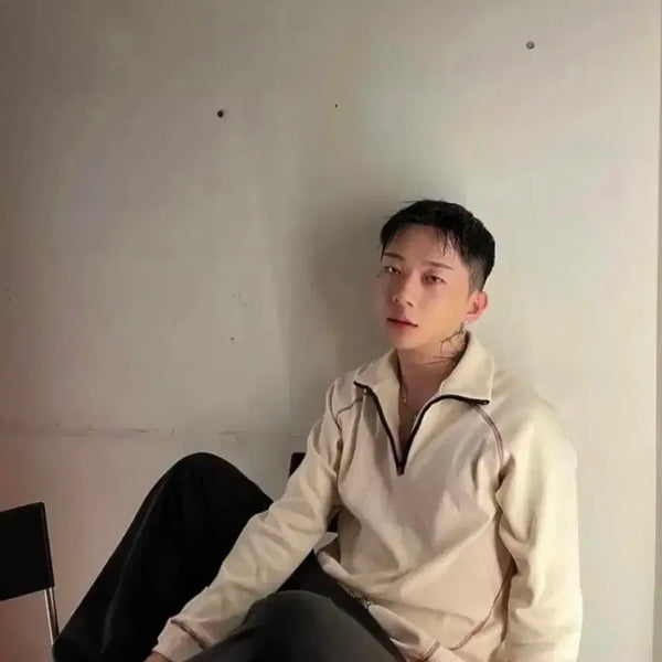 [BUNJANG] GR10K Wool Knit Zip-Up Jacket / GR10K 우원재 니트집업 새상품