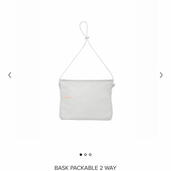 [BUNJANG] Minuit Muse Basque Packable Bag / 미닛뮤트 바스크 패커블백