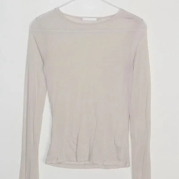[BUNJANG] Slim Tencel Long-Sleeve Tee / SLIM TENCEL TEE