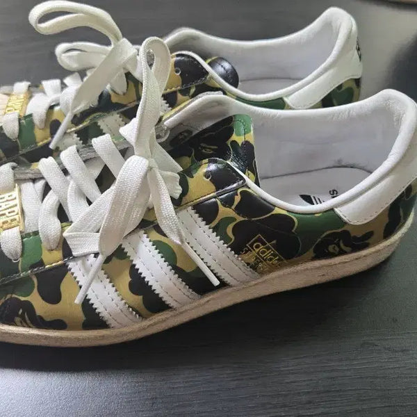 [BUNJANG] Adidas Superstar Bape Camo Sneakers / 아디다스 슈퍼스타 베이프 카모 스니커즈 265