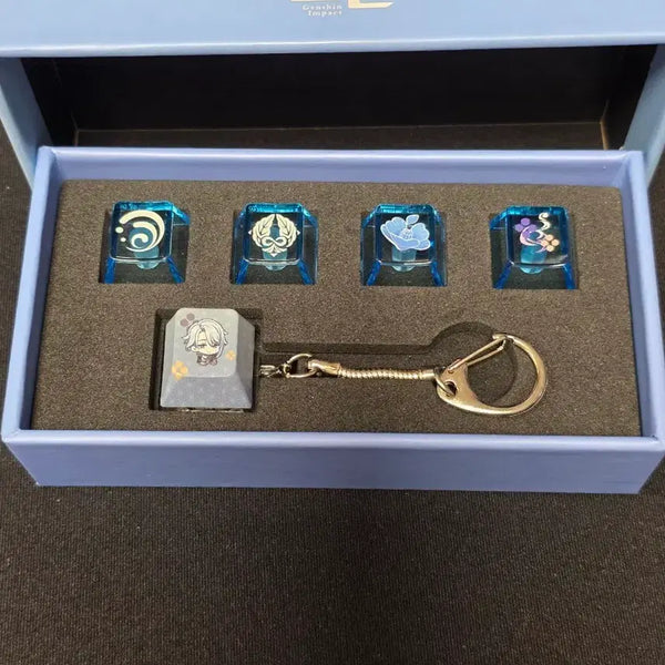 [BUNJANG] Genshin Impact Kaedehara Kazuha Keycap & Keyring Set / 원신 pc라운지 아야토 키캡 키링