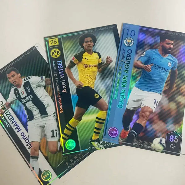 [BUNJANG] Mario Mandzukic, Sergio Aguero, Axel Witsel Football Cards Bundle Set / <오늘까지 급처> 일본 축구 카드 포토카드 피파 맨시티 도르트문트 유벤투스 만주키치 아구에로 비첼 유니폼
