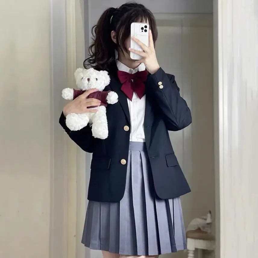 [BUNJANG] JK Uniform Japanese Concept Cosplay Set / 절충가능)JK 교복 일녀 일본 컨셉 케이온 코스프레 졸업사진 서브컬쳐