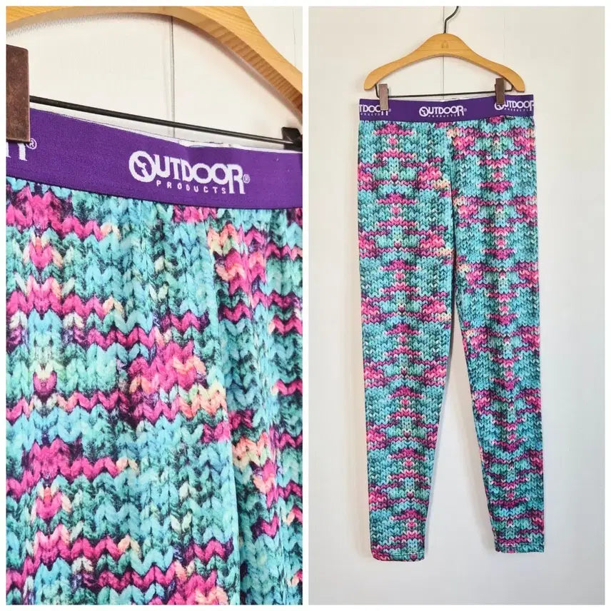 [BUNJANG] Outdoor Products Multi-Pattern Leggings L / [L] 아웃도어프로덕츠 멀티패턴 레깅스 / OUTDOOR PRODUCTS
