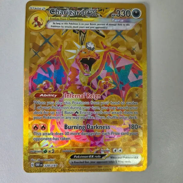 [BUNJANG] Charizard EX North American Edition Holo Foil Card / 리자몽 북미판