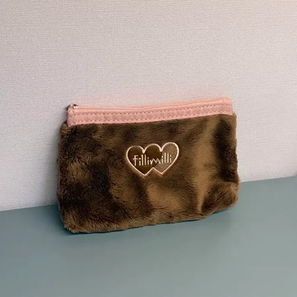 [BUNJANG] Fillimilli Brown Pouch / 필리밀리 브라운 파우치