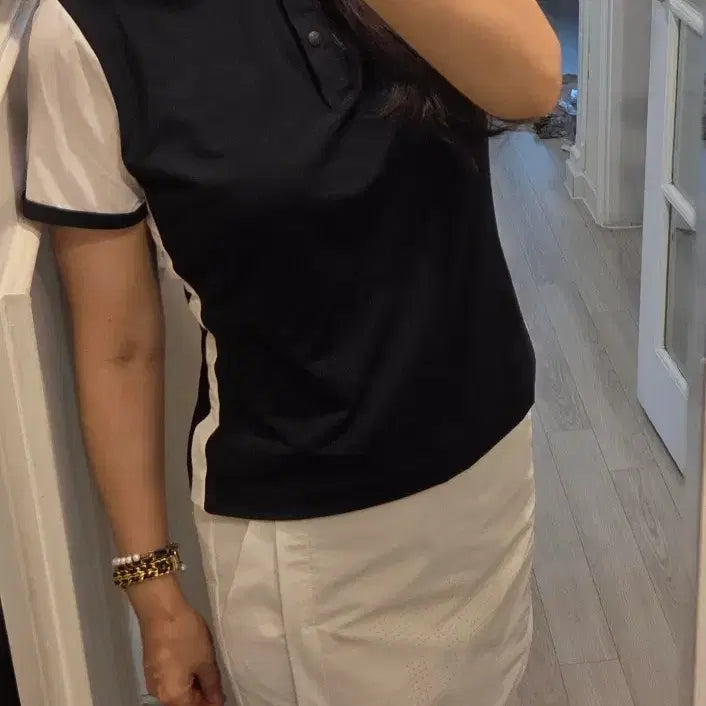[BUNJANG] PXG Golf Wear Short-Sleeve Polo Shirt and Skirt Set / PXG 골프웨어 반팔 카라티.스커트 세트