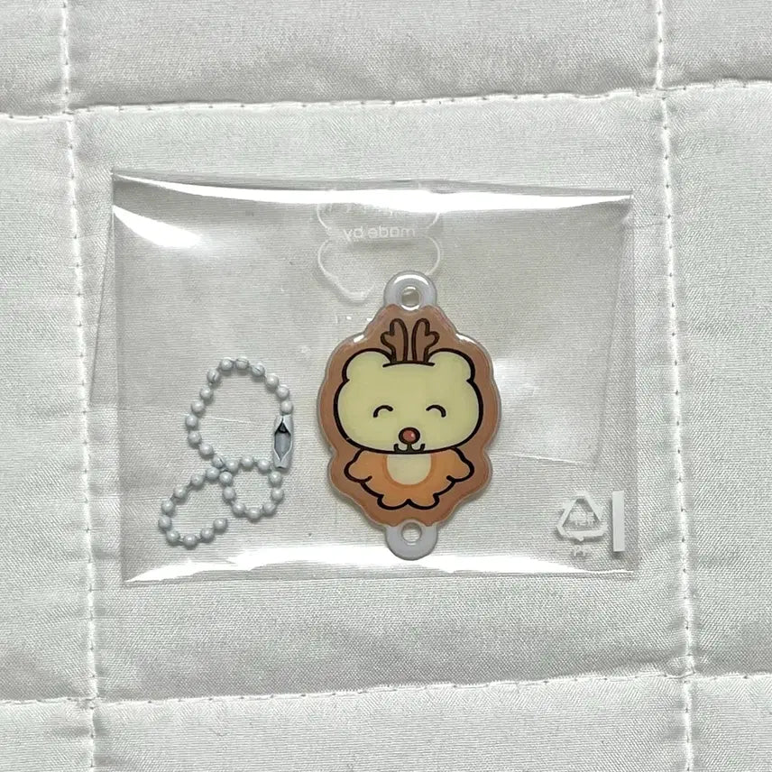 [BUNJANG] Hihiclub Rudolph Santa Christmas Soft Charm Keyring / 히히클럽 루돌프 산타 크리스마스 말랑이 키링 새상품 판매