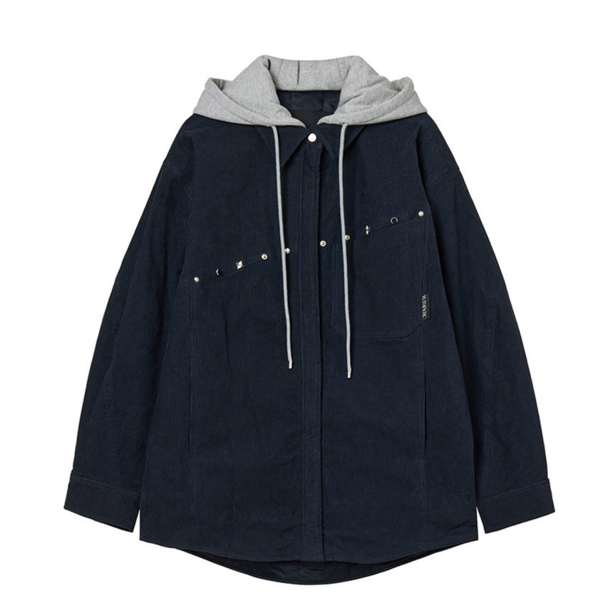 [BUNJANG] Yusentic Hooded Jumper / 유센틱 후드셔츠형 점퍼