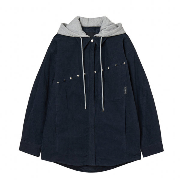 [BUNJANG] Yusentic Hooded Jumper / 유센틱 후드셔츠형 점퍼