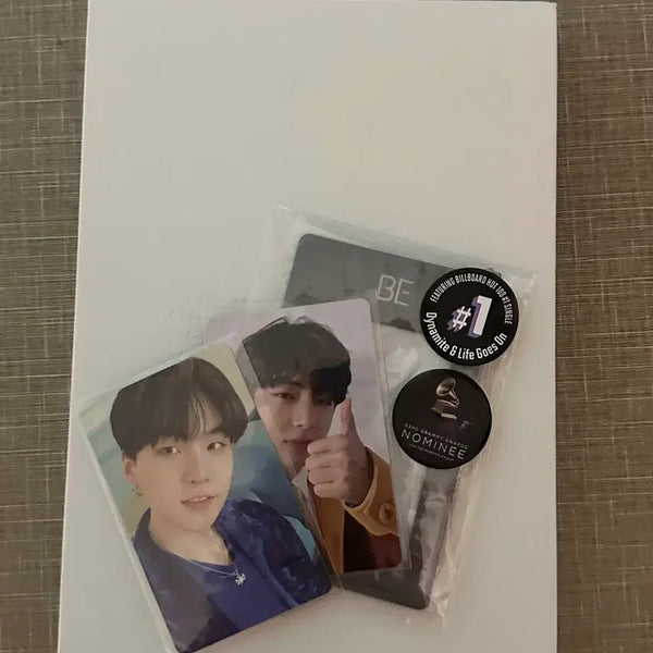 [BUNJANG] BTS BE Album Suga Photocard V POB / 방탄소년단 be 앨범 포카 특전 굿즈