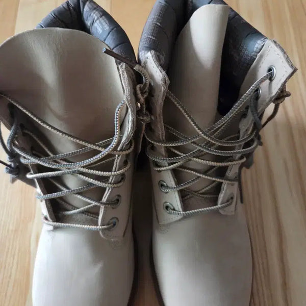 [BUNJANG] Timberland Walker Boots Beige 250 / 새상품)팀버랜드 워커 베이지색 250