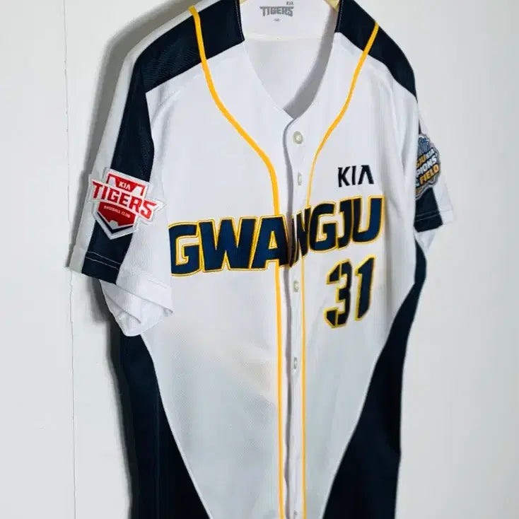 [BUNJANG] Majestic Kia Tigers Baseball Uniform / 기아타이거즈 유니폼