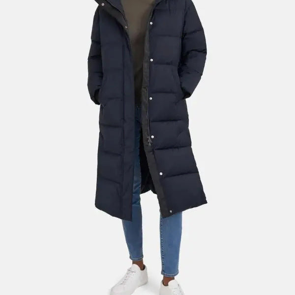 [BUNJANG] Theory Women's Puffer Long Down Coat / THEORY 띠어리 여성 푸퍼 다운 롱패딩 P