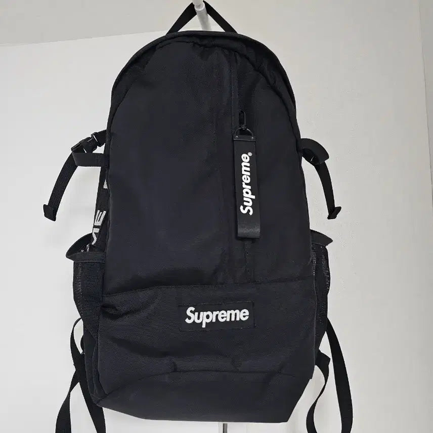 [BUNJANG] Supreme 18SS Cordura Backpack Black / 슈프림 18SS 코듀라백팩 블랙