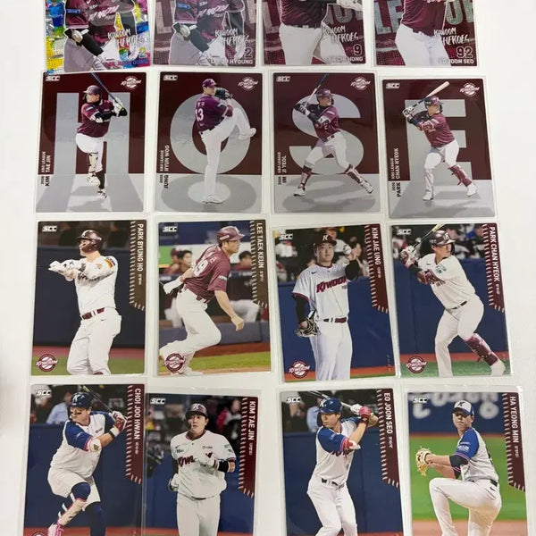 [BUNJANG] Kiwoom Heroes KBO Baseball Cards Bundle Set / KBO 카드 25,26 키움 히어로즈 일괄