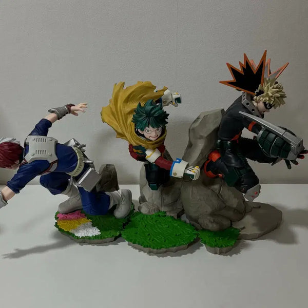 [BUNJANG] My Hero Academia The Movie: You're Next Katsuki Bakugo Izuku Midoriya Shoto Todoroki Set / 나의히어로아카데미아 나히아 더무비 유어넥스트 바쿠고 미도리야 토도로키 세트