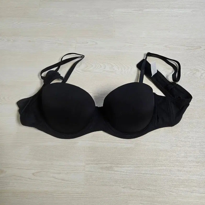[BUNJANG] Black Push-Up Bra / 블랙 볼륨업 브라(와이어ㅇ.세탁ㅇ)