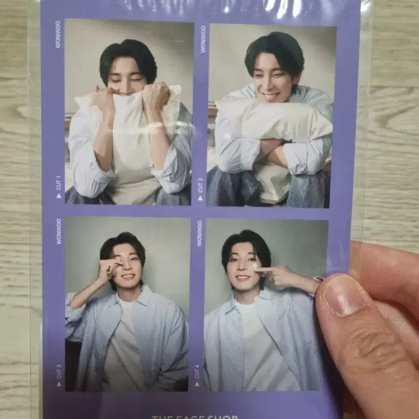 [BUNJANG] The Face Shop Wonwoo Photocard / 더페이스샵 원우 포토카드
