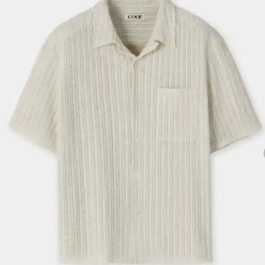 [BUNJANG] Coour Crochet Short Sleeve Shirt (M) / M) 쿠어 크로셰 반팔 셔츠