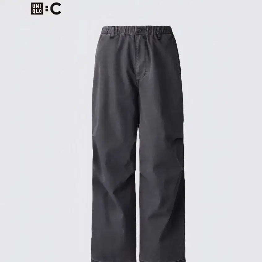 [BUNJANG] Uniqlo C Wide Parachute Pants (Denim) / [M]유니클로 C 와이드파라슈트팬츠(데님)