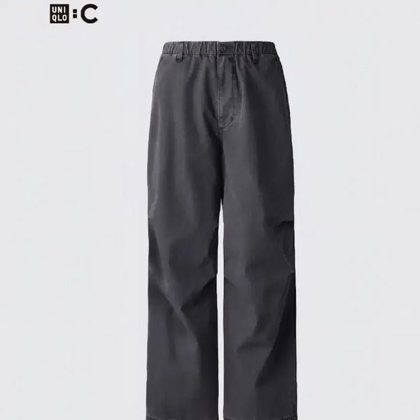 [BUNJANG] Uniqlo C Wide Parachute Pants (Denim) / [M]유니클로 C 와이드파라슈트팬츠(데님)