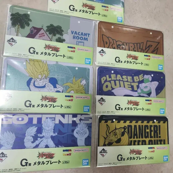 [BUNJANG] Dragon Ball Spectacle Ichiban Kuji Metal Plate G Prize Full Set (7 Types) / 드래곤볼 스펙타클 제일복권 메탈 플레이트 G상 7종풀세트