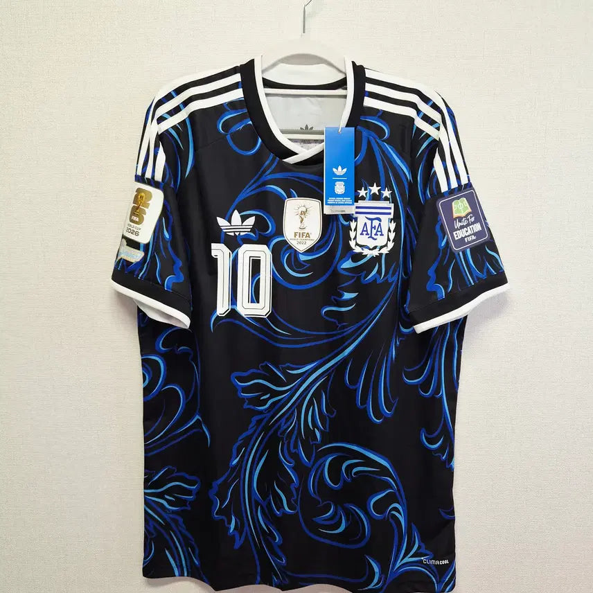 [BUNJANG] Argentina Away No. 10 Messi 4th Stage Authentic Jersey / (새상품) 26-28 아르헨티나 어웨이 No.10 메시 4강 정품 유니폼