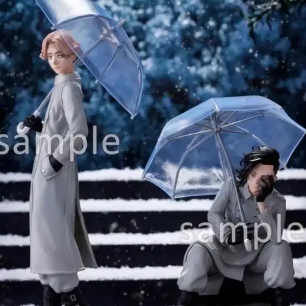 [BUNJANG] Tokyo Revengers Senjō no Yukigeshō Inui Seishu & Kokonoi Hajime Prize Figure Set / 도쿄 리벤저스 도리벤 전장의 눈꽃 이누피 이누이 세이슈 코코노이 하지메 타이토 쿠지 브타 피규어 양도