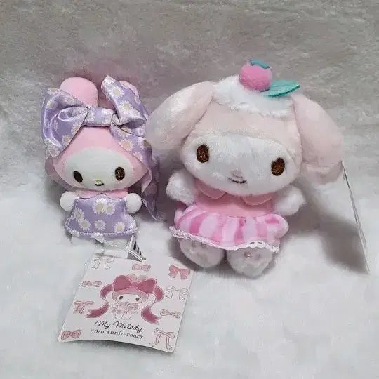 [BUNJANG] My Melody Doll Keychain Set (Bundle) / 마이멜로디 인형 키링 2개 세트 (일괄)