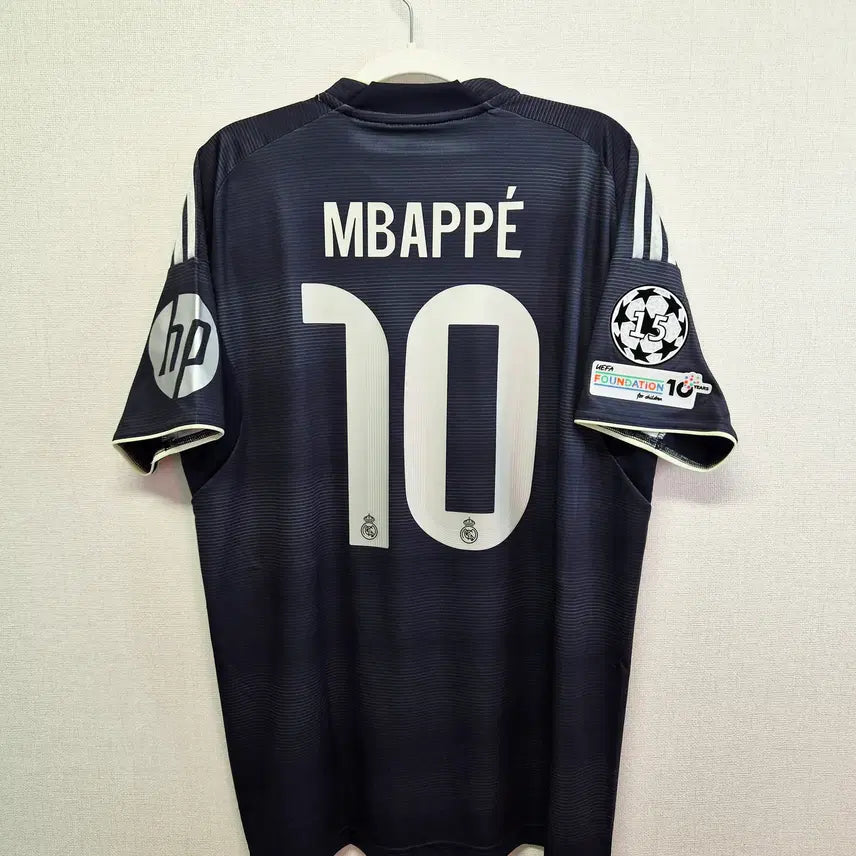 [BUNJANG] Real Madrid 25-26 Away Mbappe Authentic Jersey / (새상품) 25-26 레알 마드리드 어웨이 No.10 음바페 정품 유니폼