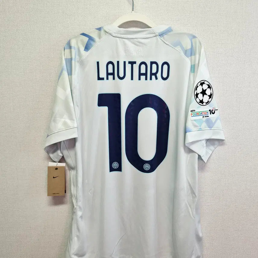 [BUNJANG] Inter Milan 25-26 Away Authentic Lautaro #10 Jersey / (새상품) 25-26 인터밀란 어웨이 No.10 라우타로 정품 유니폼