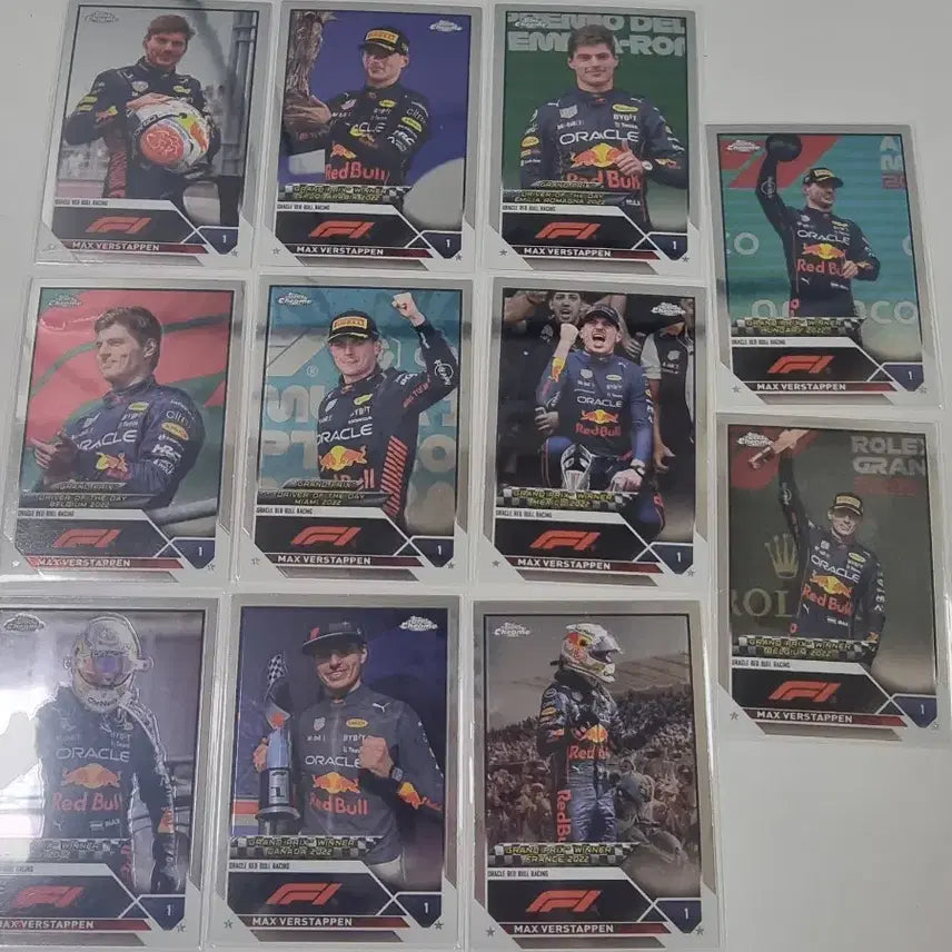 [BUNJANG] 2023 Topps Chrome F1 Base Cards / 2023 topps chrome 탑스 크롬 f1 베이스 카드